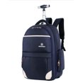 thumbnail image 1 of Bolsas con ruedas de viaje Oxford para hombre, mochila con ruedas de 20 pulgadas para hombre y mujer, mochilas con ruedas para viaje, maleta para equipaje de cabina, 1 of 4