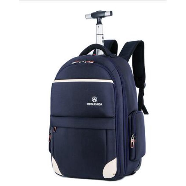 Bolsas con ruedas de viaje Oxford para hombre, mochila con ruedas de 20 pulgadas para hombre y mujer, mochilas con ruedas para viaje, maleta para equipaje de cabina
