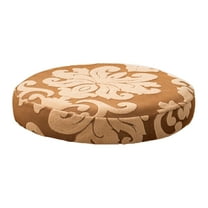 Stool Cover Round Stool Seat Protector Stool Seat Cushion Brown