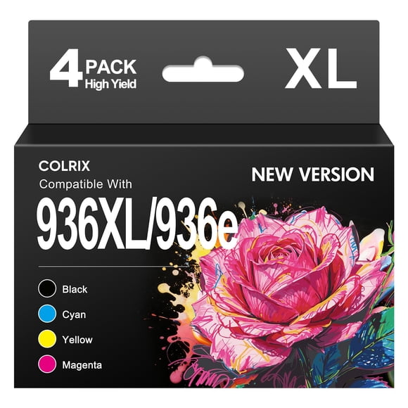 Cartuchos de tinta COLRIX 936 936XL 9125e para HP OfficeJet Pro
