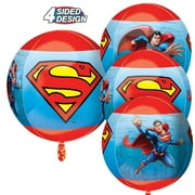 16 inch Anagram Superman Orbz Foil Mylar Balloon - Party Supplies Decorations