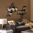 thumbnail image 2 of 24.25" x 42" x 5.5" Black, Diamante, Wooden - Wall Decor, 2 of 2