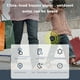 thumbnail image 5 of Localizador GPS Bluetooth 5.0 para Llaves, Carteras, Bolsos, Mascotas | Etiqueta de localización antipérdida portátil | Compatible con la aplicación iFindU | Batería de 210 mAh | 4x4x0,7cm | Blanco, 5 of 8