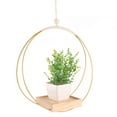 thumbnail image 4 of Wweixi Home Essential Boho Macrame Plant Hanger Easy To Install Gift Choice Hanging Silver plating, 4 of 6