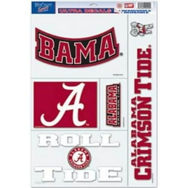 Alabama Crimson Tide Decal 11x17 Ultra