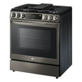 thumbnail image 2 of LG LSGL6335D 6.3 Cu. Ft. Black Stainless Steel Gas Range with Smart WiFi, 2 of 4