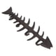 thumbnail image 3 of Soporte para Llaves de Hierro Fundido Rústico con Diseño de Huesos de Pescado Soporte para Toallas de Mano de Metal con 4 Ganchos Montado en la Pared para Toallas y Ropa ANGGREK Otros, 3 of 8