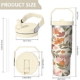 thumbnail image 4 of 30 Oz Tumbler Oil Painting Tumbler with Lid and Straw, Birthday Gift Cup for Friend Women Men Coffee Travel Mug Thanksgiving Day Halloween Christmas Gift Water Bottle, 4 of 7