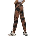 thumbnail image 3 of utcoco Women's Tie-Dye French Terry Drawstring Waist Sweatpant, 3 of 3