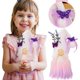 thumbnail image 2 of ¡Campaña con descuento!Wtosuhe Felpa De Gnomo De Mariposa De Lavanda Púrpura para Gnomo Familiar De Primavera Y Verano, Gnomo De Felpa Púrpura, Regalo De Mujer para Decoración De Bandeja De Cocina Fa, 2 of 8