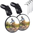 thumbnail image 1 of BRILLAR Espejos de manillar ajustables de 360° para bicicletas de carretera y MTB (juego de 2), 1 of 5