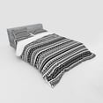 thumbnail image 3 of Ambesonne Ethnic Bedding Set 3 Pcs, Motifs, Twin, White Black, 3 of 3