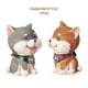 thumbnail image 2 of Hucha Shiba Inu De Moda, Material De Resina Ecológico, Hucha, Hucha Bonita, Decoración De Escritorio Para Bebés Y Niños Guardurnaity HA022141-00, 2 of 7