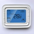 thumbnail image 1 of Mistaha LCD Digital Thermostat T6861 Series Fan Control Room Temperature Regulator Horizontal Blue Screen 9P 2-Control 12P 4-Control ABS Flame Retardant Shell, 1 of 6