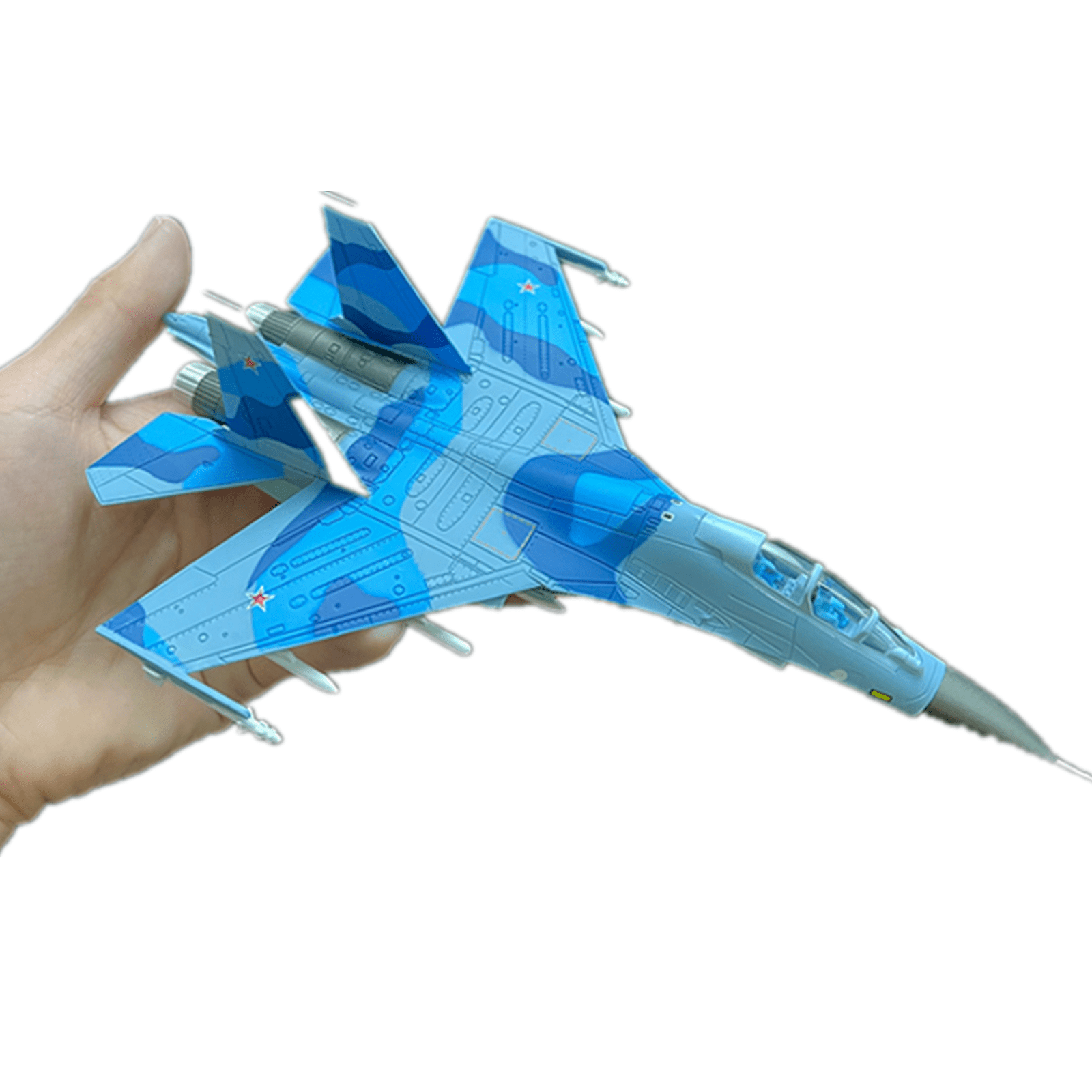 NATEFEMIN SU 30MKK Russian Fighter Plane Model 1/100 Scale Diecast Collectible Aviation Gift Air Force Display