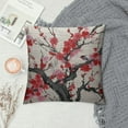 thumbnail image 2 of HENGT  Cherry Pillow Cover Farmhouse Japanese Cherry Blossom Decorations Cushion Case for Sofa Couch, 2 of 5