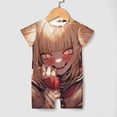 thumbnail image 3 of Himiko Toga Baby Romper Short Sleeve Bodysuits Soft Rompers Summer Clothes One-Piece Jumpsuits Outfits 6-9M, 3 of 7