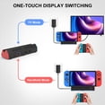 thumbnail image 4 of Base de EstacióN de Carga PortáTil con Adaptador Compatible para 4K/Puerto USB 2.0/Tipo C para Base OLED de Switch, 4 of 5