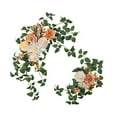 thumbnail image 4 of 2 piezas Boda Arch Flores Rose Artificial Swag Versátil Decoración de guirnaldas para el fondo de las vacaciones Día de San Valentín Champán, 4 of 8