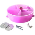 thumbnail image 1 of Pájaro Sistema de forraje creativo Rueda Semilla Bola de comida Girar Juguete de entrenamiento para loros pequeños y medianos Periquito Cacatúa Conure PÚRPURA Jormftte HMYH251-2, 1 of 4