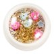 thumbnail image 2 of Adornos de Uñas Zulema 3D Flores Piedras Preciosas, 2 of 5