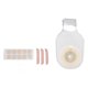 thumbnail image 1 of Bolsas de colostomía con pegamento de doble capa, bolsas drenables moldeadas de una pieza para ostomía, ileostomía, cuidado del estoma, 25mm a 60mm, 10 Uds., 1 of 10