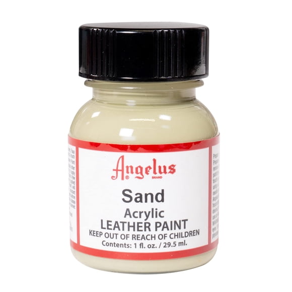 Pintura acrílica Angelus para cuero, 30 ml, arena, paquete de 1