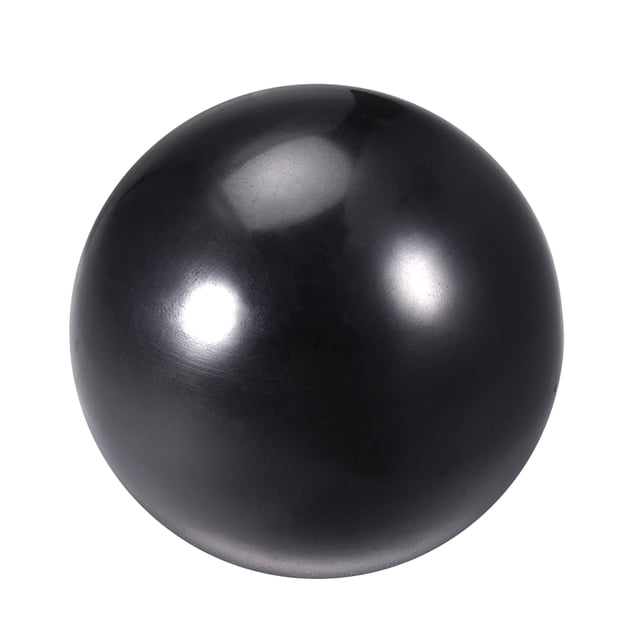 Perilla de bola termoestable M12 rosca hembra mango de máquina 50mm diámetro negro