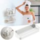 thumbnail image 1 of Estante de almacenamiento de gel de ducha | Estante organizador de baño sin taladro | Caddy de montaje en pared para botellas y accesorios | Adhesivo que no deja marcas | Joyero | Ahorrador de, 1 of 9