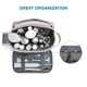 thumbnail image 2 of Neceser BAGSMART para hombre, organizador de viajes, kit Dopp, color beige, 2 of 6