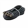 thumbnail image 2 of Câble Audio Vidéo de 25 Pieds Double RCA 2 Mâle à Mâle Or avec Connecteurs RCA Haute Rétention, 2 of 2