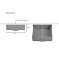 thumbnail image 5 of Joseph Joseph CupboardStore Under-Shelf Pull Out Drawer Storage Organizer for Cabinet, 5 of 5
