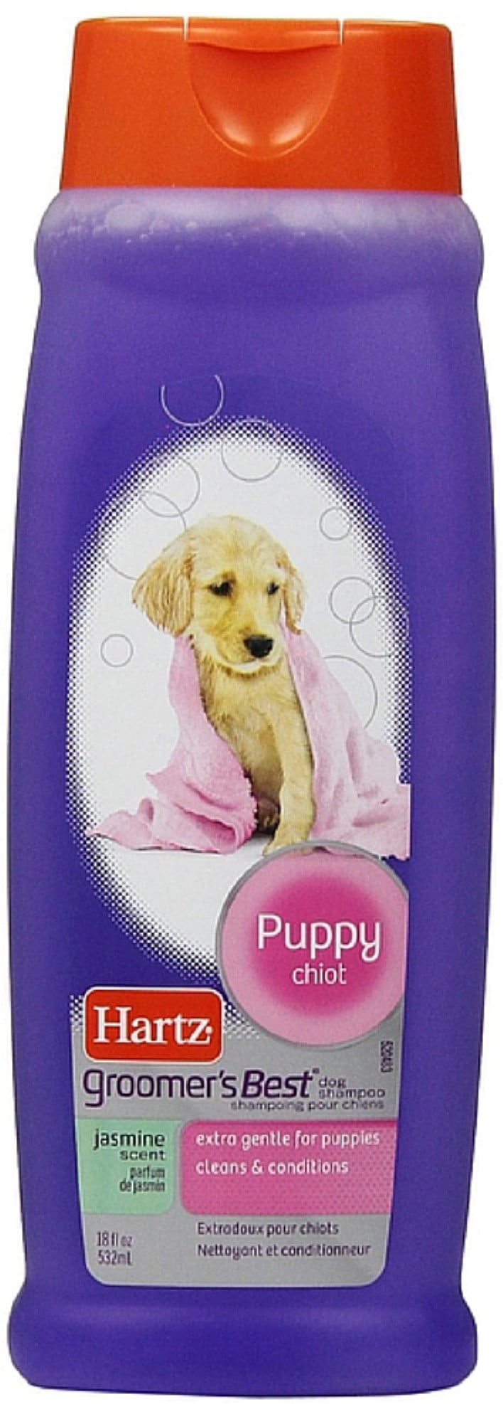 Hartz Groomer's Best Puppy Shampoo, Jasmine Scent 18 oz (Pack of 2