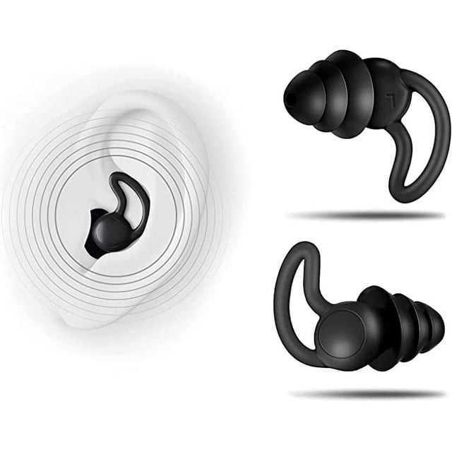 Noise Cancelling Earplugs Children Adults Sound Reduction Cover Sleep Reading Study Silicone In-ear Plug Protective Accessory