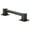 Black, variant on Moen 90 Degree Brushed Nickel 12" Designer Grab Bar