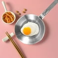 thumbnail image 5 of 316 Stainless Steel Small Sauce Pan & Frying Skillet with Spout, Mini Egg Omelet Pan for Induction Gas Stoves, Butter Melting Pot, Oil Heating Kitchen Cookware, 5 of 8