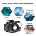 thumbnail image 2 of Seafrogs 60M/195FT Underwater Camera Housing Kit for Olympus TG-6 TG6 with Vacuum Black, 2 of 6