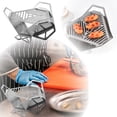 thumbnail image 2 of TIELUTT Grille de Barbecue Extérieur Triangle Réchaud de Barbecue Domestique en Acier Inoxydable Réchaud à Carte Portable Mini Barbecue de Table Grill Intérieur Grille de Barbecue Extérieur Portable Barbecue Barb Grill Trader Grill, 2 of 8