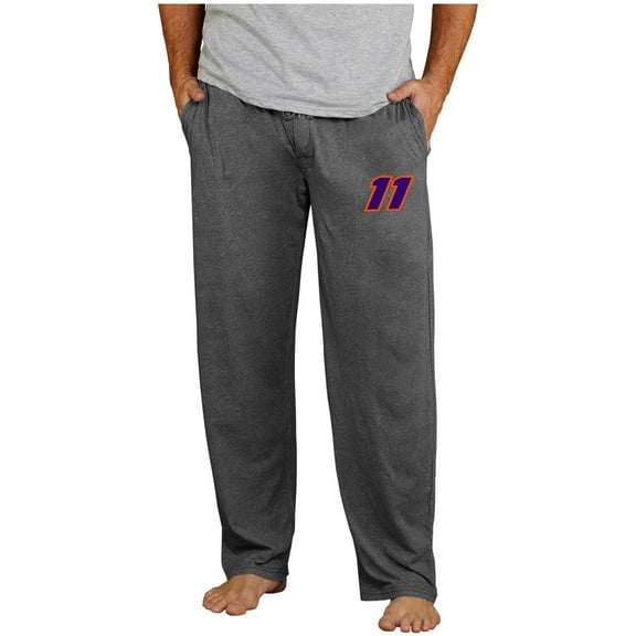 Men's Concepts Sport Charcoal Denny Hamlin Quest Knit Pants