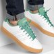 thumbnail image 1 of Adidas Advantage Men’s White Sneakers Athletic Shoe Trainers Footwear #172, 1 of 6
