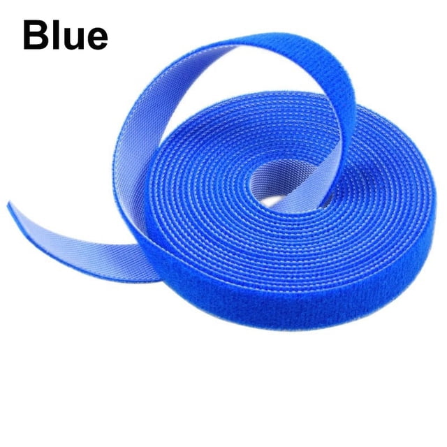 5Meter/Roll Reusable Cable Straps Cable Ties Self-adhesive Hook-and-loop Nylon Fastening Tape Hook Straps Wire Organizer