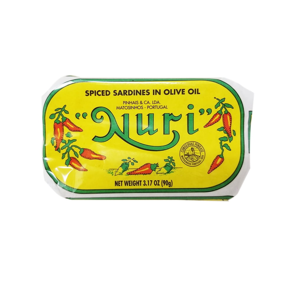 Nuri Spiced Sardines in Olive Oil 3.17oz (Pack of 3)