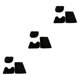 thumbnail image 1 of Bewildely Juego de alfombrillas de baño de absorción de agua fuerte de textura de 3 paquetes por lote para baño sin daños en el suelo negro Type1 NO1, 1 of 6