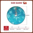 thumbnail image 2 of Fotbe Christmas Snow Pattern Christmas Tree Skirt, Tree Skirts Plush Christmas Decorations, Christmas Tree Skirts Xmas Decorations Holiday Party Decor-30", 2 of 6