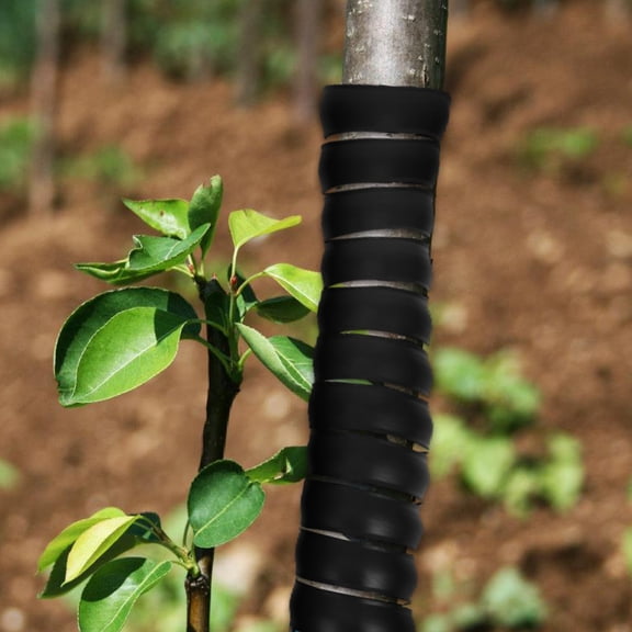 SEWCHICS Tree Trunk Protector Guards Black PP 4Pcs For Gardeners