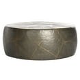thumbnail image 2 of SAFAVIEH Vernice Modern Solid Metal Coffee Table, Silver, 2 of 5