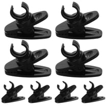 Masteelf 10 Pcs Lapel Mic Clips Holder Lavalier Microphone