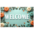 thumbnail image 3 of Welcome Banner with International Flags Circular Design Background Event Decoration Party Supplies Global Conference Backdrop Indoor Outdoor Display, 3 of 4