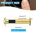 thumbnail image 2 of Uxcell High Definition Door Viewer Peephole for Enhanced Security in Homes, Offices, and Hotels Gold 9/16"(2-3/16"to 3-3/4"), 2 of 7