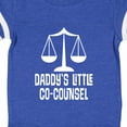 thumbnail image 4 of Inktastic Lawyer Daddys Little Co Counsel Boys or Girls Baby Bodysuit, 4 of 5